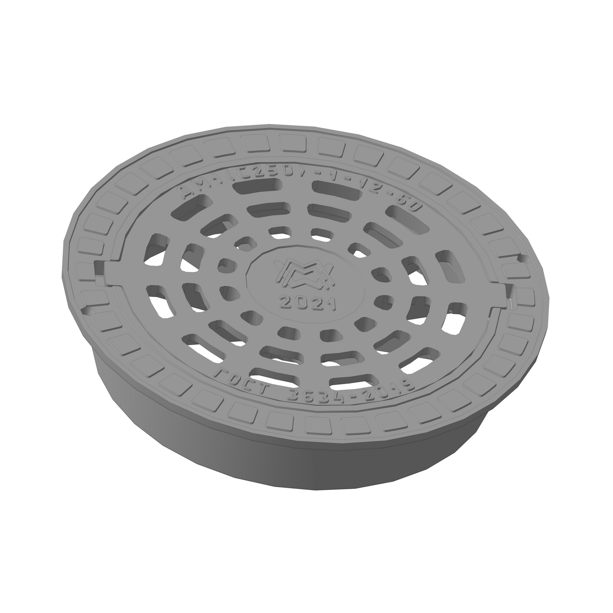 Дождеприемник ДМ1(С250)-1-12-60 1Т-5371.00-01