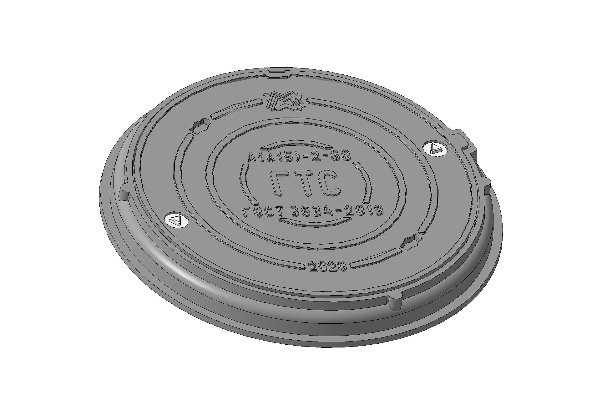 Люк легкий Л(А15)-ГТС-2-60 1Т-5206.00.00