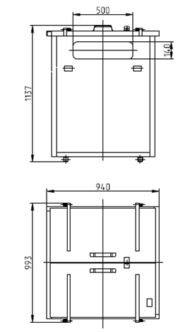 Контейнер для сбора ТБО тип 6