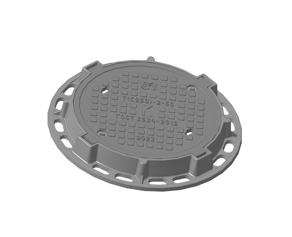 Люк тяжелый Т(С250)-К-2-60 1Т-5500.00.00