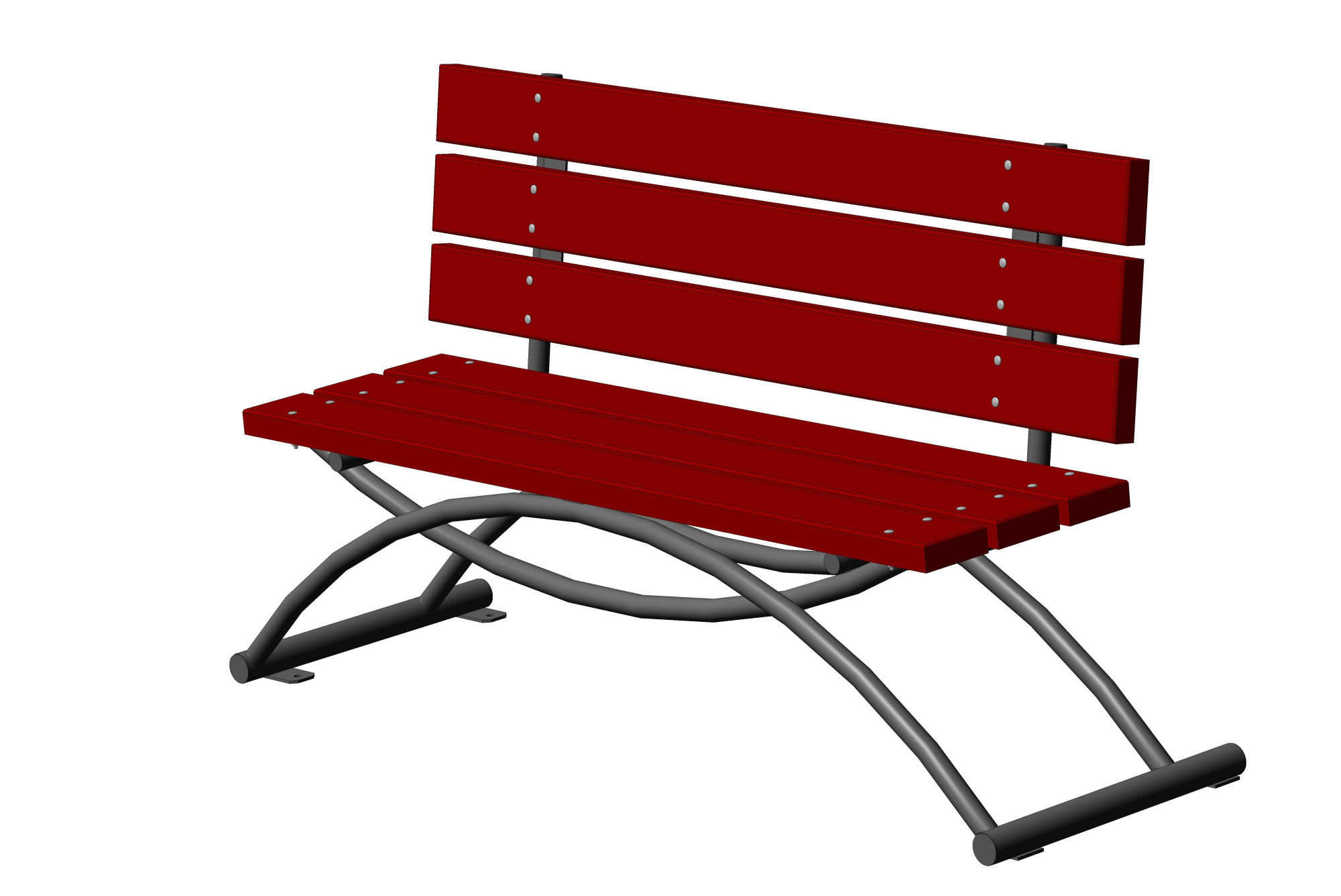 Скамья садовая СС 05