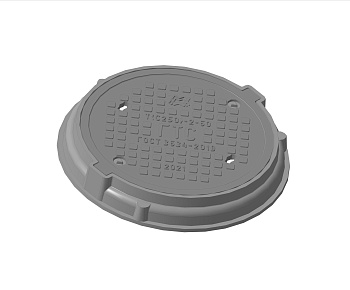 Люк тяжелый Т(С250)-ГТС-2-60 1Т-5288.00.00