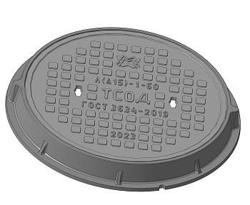 Люк легкий Л(А15)-ТСОД-1-60 1Т-5525.00-05
