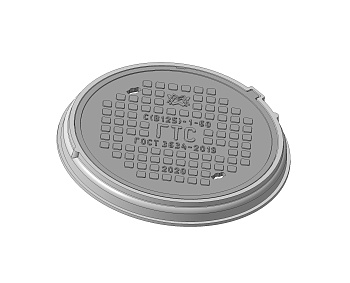 Люк средний С(В125)-ГТС-1-60 1Т-5388.00.00-10