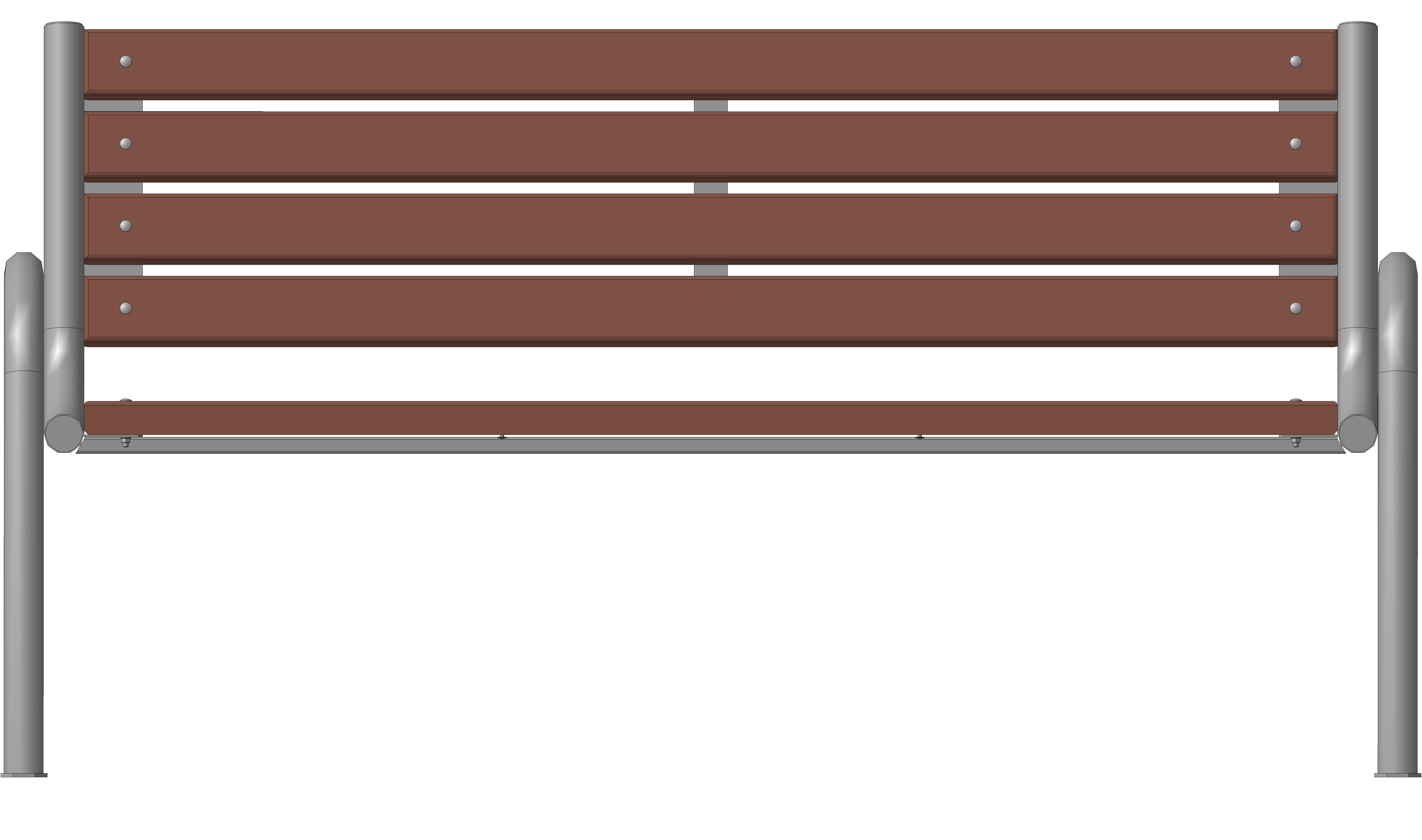 Скамья садовая СС 04