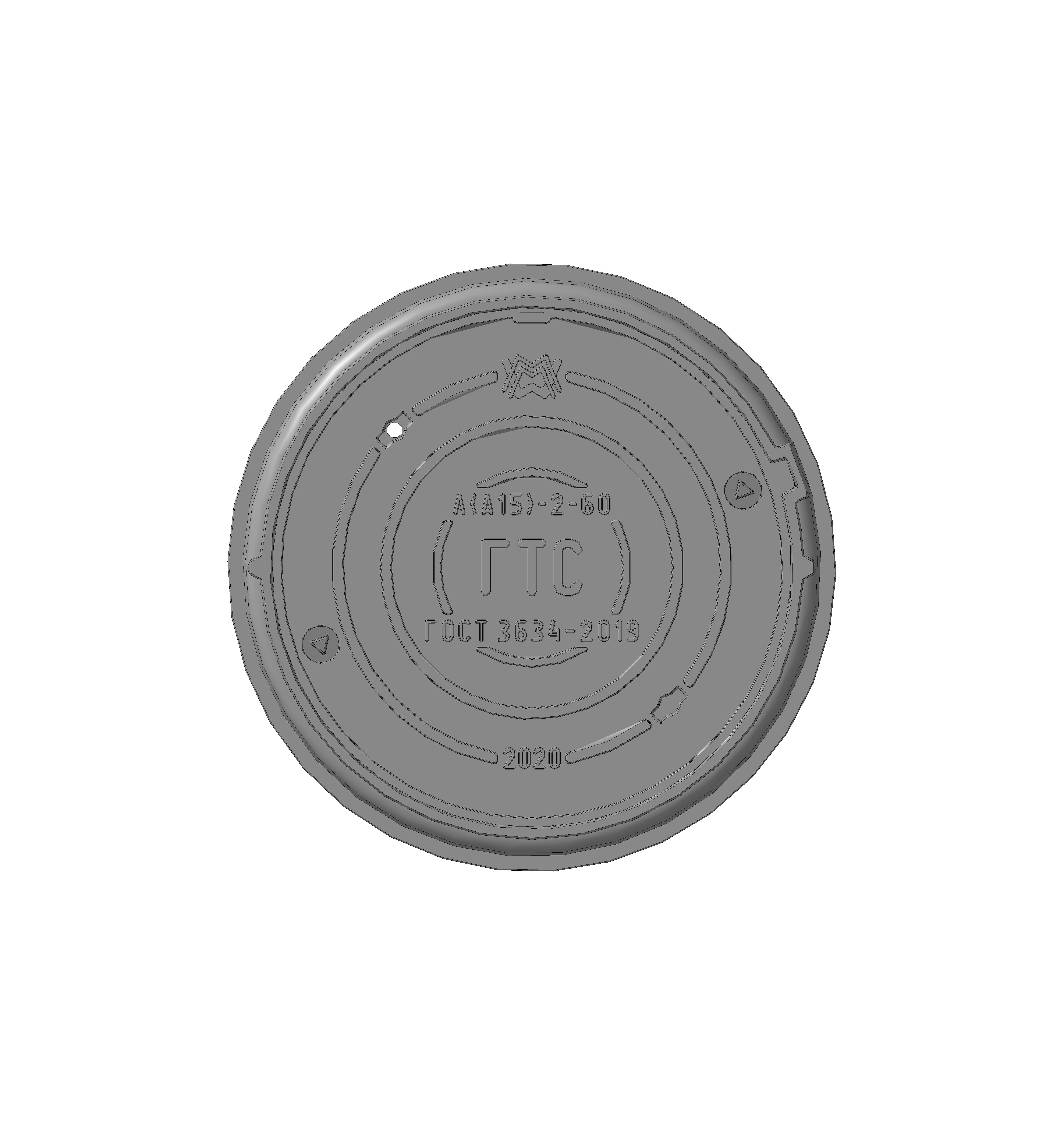 Люк легкий Л(А15)-ГТС-2-60 1Т-5206.00.00-02
