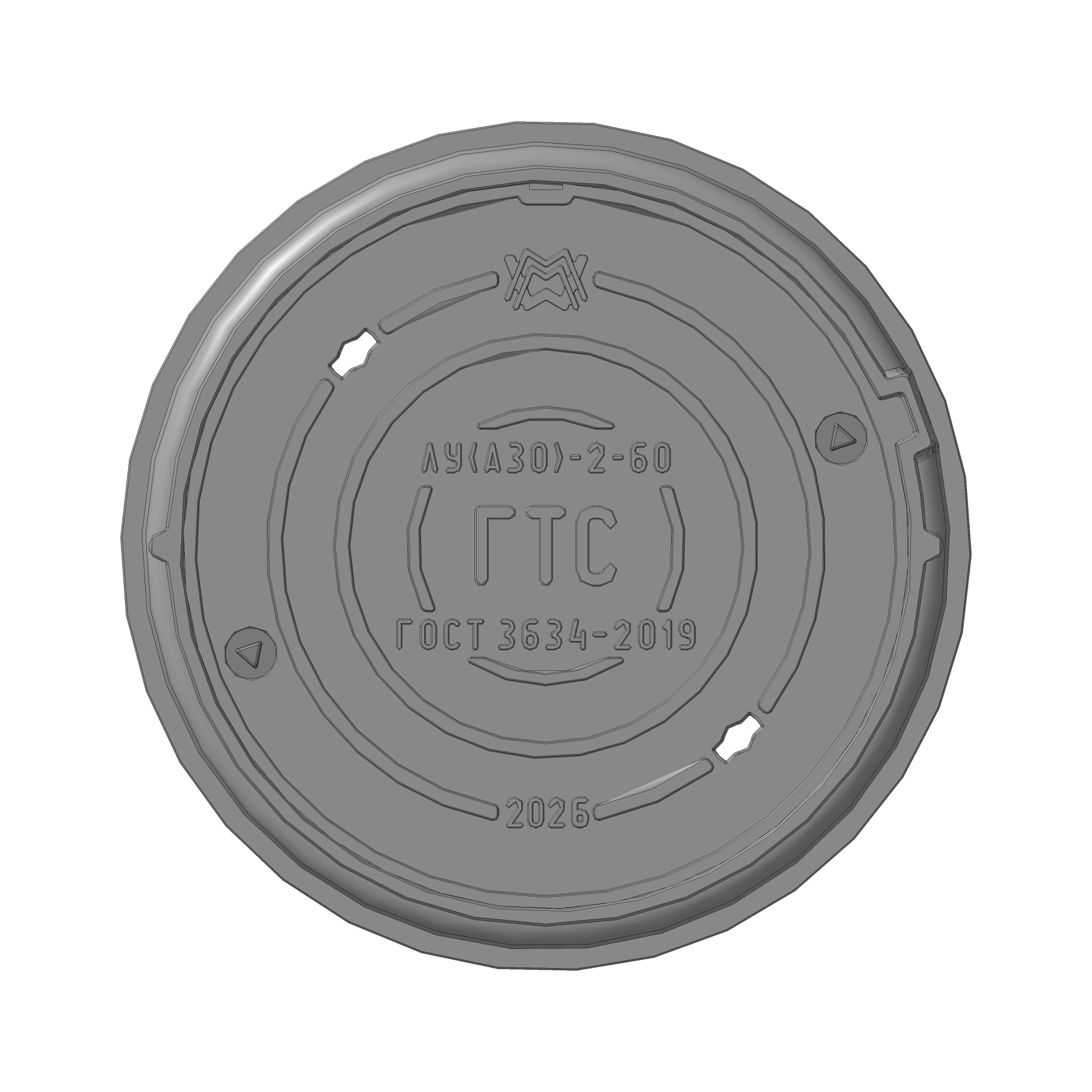 Люк легкий ЛУ(А30)-Д-2-60 1Т-5331.00.00-07