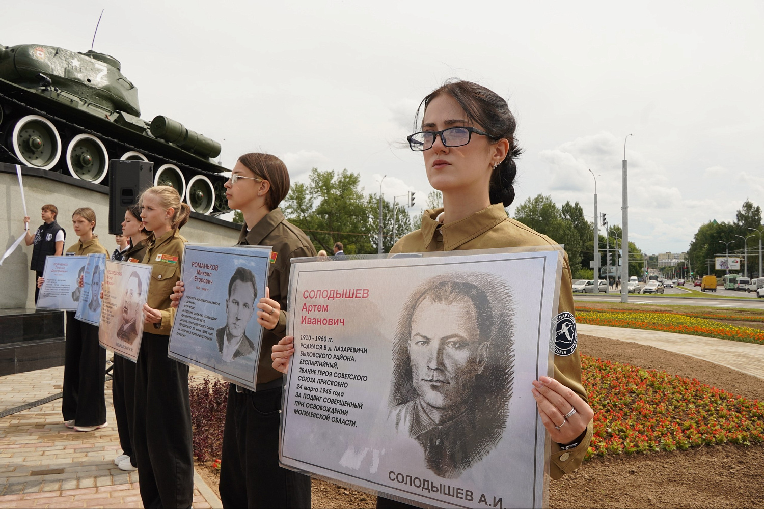 Могилевчане, вы уже заметили обновление на новом транспортном кольце на проспекте Мира?