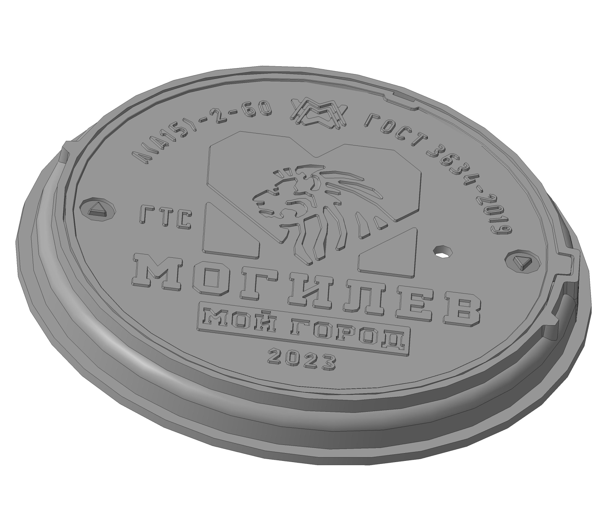 Люк легкий Л(А15)-ГТС-2-60 1Т-5520.00.00